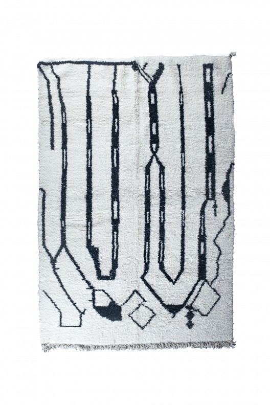 Berber Rug Beni  Ourain - - 290X210 cm - 114,17X82,68  in
