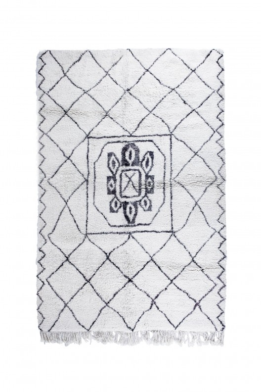 Tappeto Berbero Beni Ourain - 300X210 cm - 118,11X82.7 in