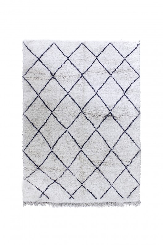 Berber Rug Beni Ourain -  325X230cm - 128X90.6in