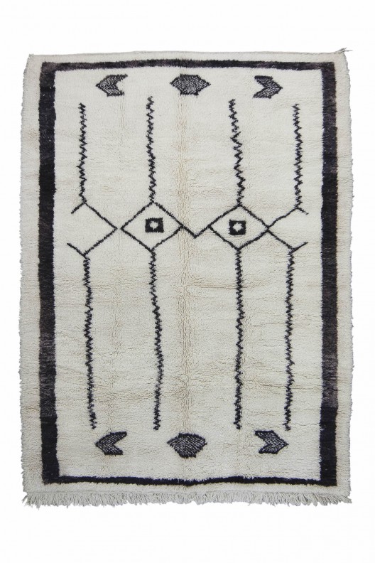 Berber Rug Ben ourain - 303x222 cm  - 119,29x87,4 in