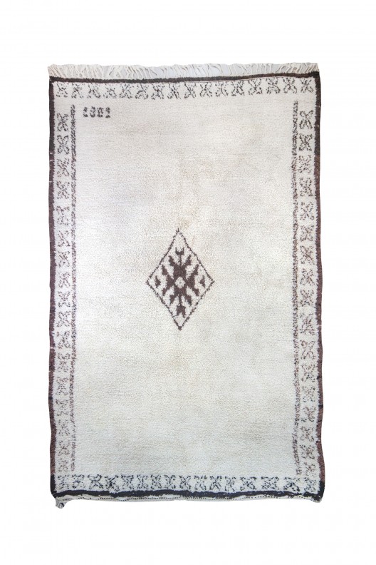 Berber Rug Beni Ourain -  416X210 cm - 163,8X82,7 in