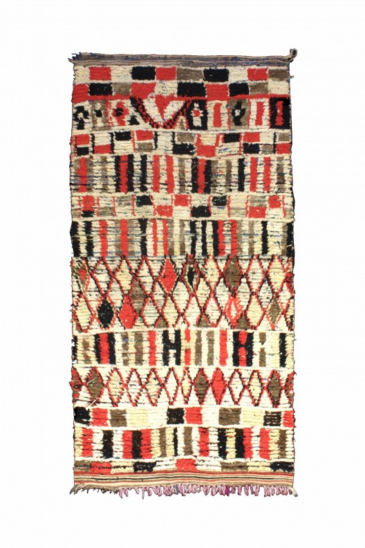 Tappeto Berbero Azilal - 275x135 cm - 108.3X53.1 in
