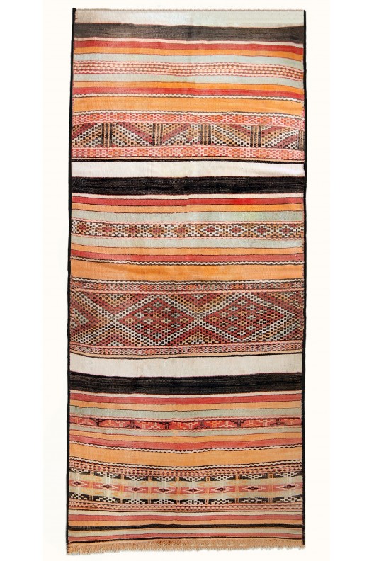Tappeto Berbero Kilim - 367x158 cm - 144,5 × 62,2 in