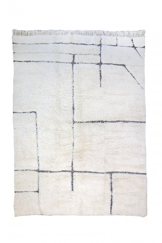 Berber Rug Beni Ourain -  330X235 cm - 112,2X92,5 in