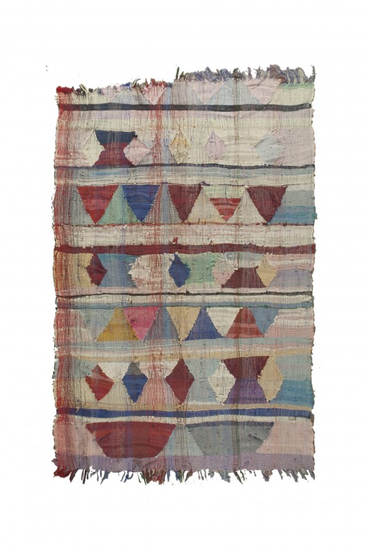 Berber Rug Boucherouite - 250X125 cm / 98,4 X 49,2 in