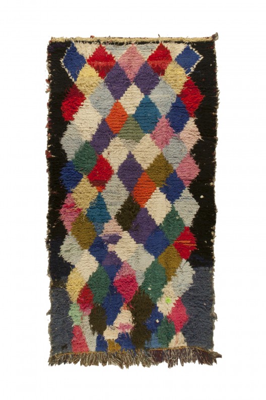 Berber Rug Boucherouite - 205X140 cm - 80.7X55.1 in
