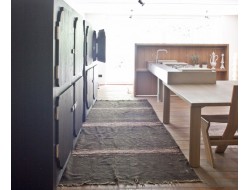 allestimento tappeto berbero in cucina